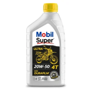 ACEITE DE MOTOR MOBIL SUPER 4T ULTRA 20W-50 LITRO