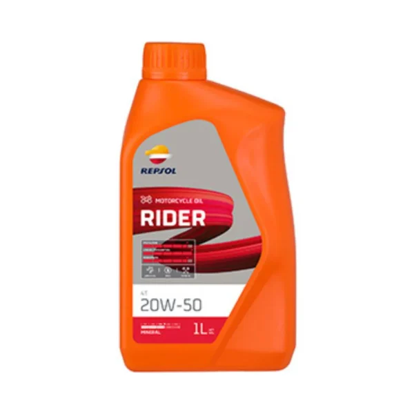 ACEITE REPSOL RIDER 4T 20W-50 1L