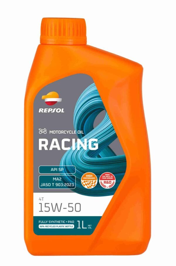 ACEITE REPSOL RACING 4T 15W-50 ACEITE SINTÉTICO